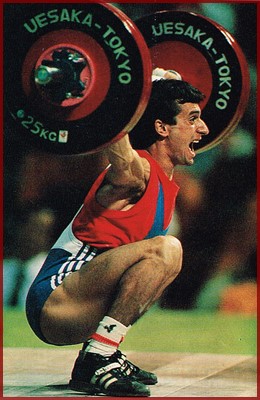 Olympic power lifter