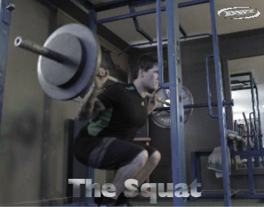 Rear barbell squat