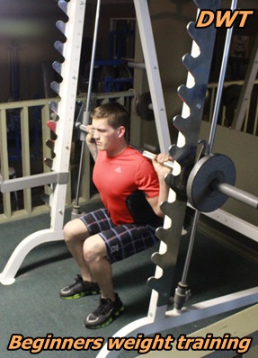 Smith machine squats