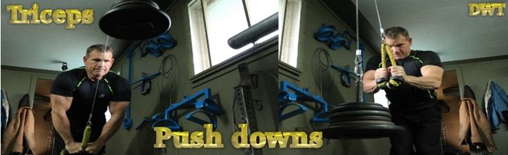 Intermediate cable push-downs
