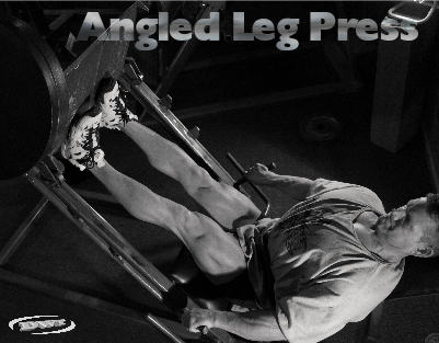 Angled leg press