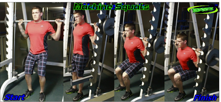 Smith machine squats