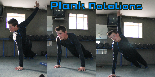 Plank Rotations