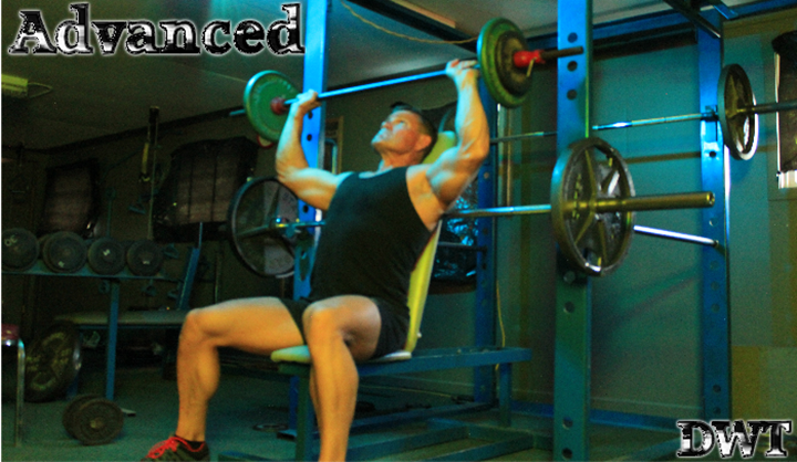 Seated shoulder press