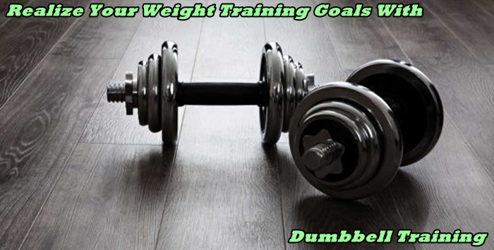 Training with dumbbells