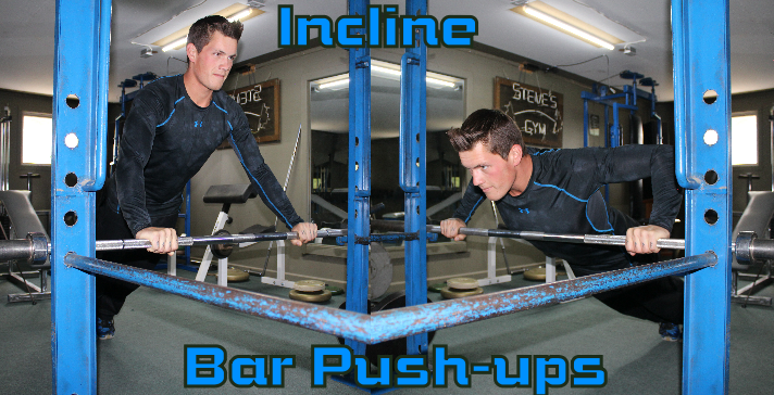 Beginners incline bar press