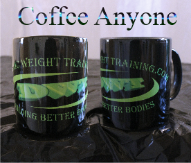 DWT, Black/Lime/logo coffee mug