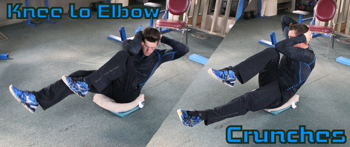 Knee to Elbow Ab Crunches