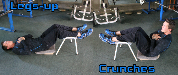 Leg-up Crunches
