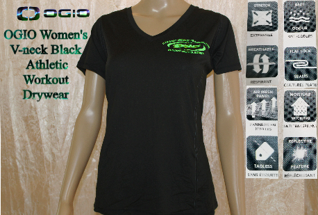 DWT Logo, Women's Black T-Shirts